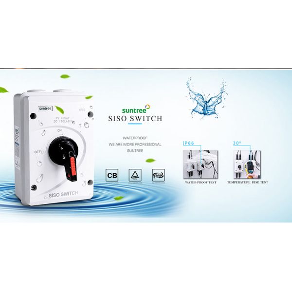 Suntree 32A SISO-40 DC1000V On Off Disconnectors