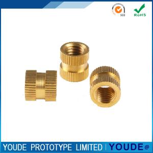 China Rapid Prototyping Production , Rapid Prototyping Tools Brass Nuts With Polishing wholesale
