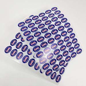 Glossy Matte Custom Printed Food Labels CMYK BOPP Grocery Store Shelf Labels
