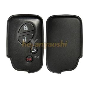 China Lexus 4 Buttons Smart Key Shell with Emergency Key Insert wholesale