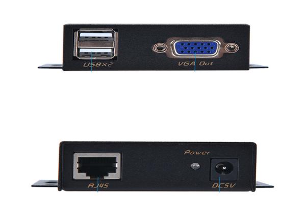 Quality Over Cat5 / 6 Network Cable KVM VGA Extender 60M 1080P To RJ45 Network for sale