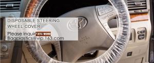 China Car Steering Wheel Cover For Universal Disposable Plastic Covers,eavy 4 mil 100% American Protective Cover Auto Adhesive wholesale