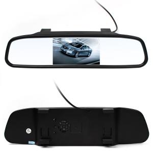 ABS Material Wireless Reversing Camera , Car Reverse Camera With LCD Monitor