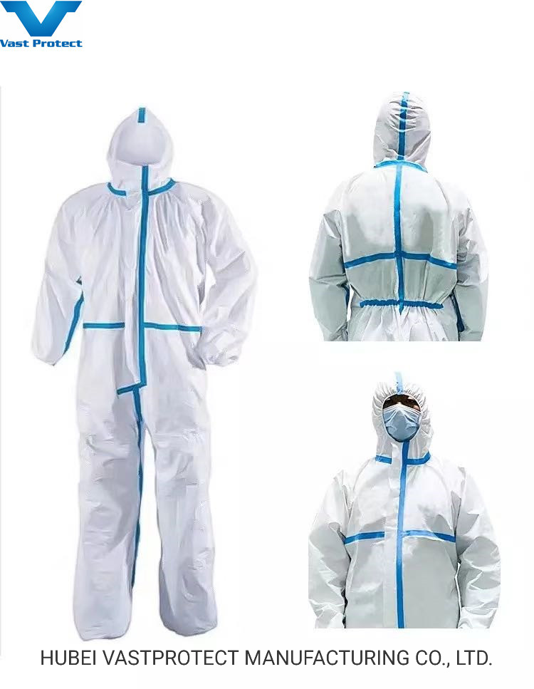 Disposable Tyvek Type 5/6 Cat 3 Micro Porous Coverall