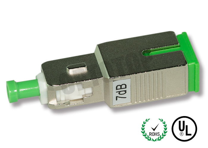 High Return Loss Optical Fiber Attenuator , Fiber Optic Splicing Low PDL