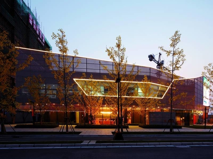 Perforated Metal Building Facade combination of function and aesthetics for Architectural Facade Design