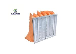99.97% Bag Air Filter Hepa 14 Filter Washable For Tiny Dust Particulate