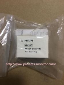 China 40490E Patient Monitor Parts PHiliph Welsh Electrode 4mm Reusable Banana Plug 15MM Suction Icon wholesale