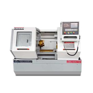 China Flat Bed CK6140 CNC Lathe Machine GSK Or FANUC Control Coolant wholesale