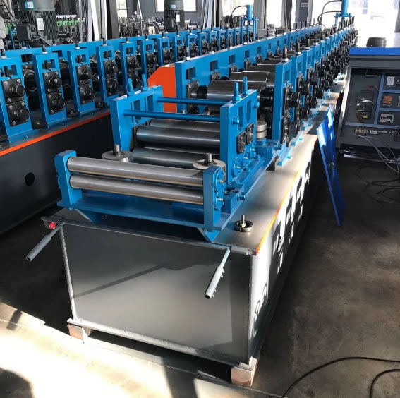 Upright rack roll forming machine Steel profile storage rack roll forming machine