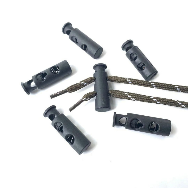 High quality Nylon Cord ender spring Rope toggle plastic stopper in colors for garment