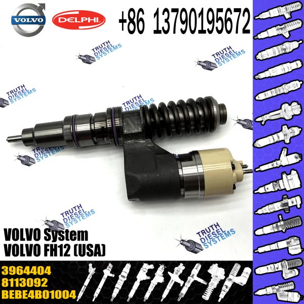 Common Rail Diesel Fuel Injector 8113092 BEBE4B01004 3964404 for Engine Parts