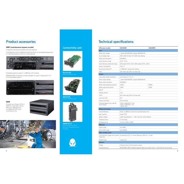 15kVA 15000VA 20000VA Eaton 9SX On-line Tower UPS Technology with 8 pcs 12V 9Ah Battery