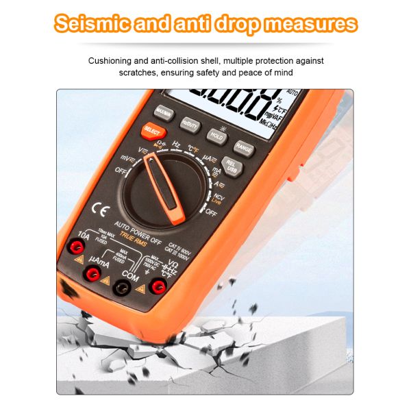 5999 Counts Auto Ranging Digital Multimeter With Usb Output LCD Display New USB Multimeter