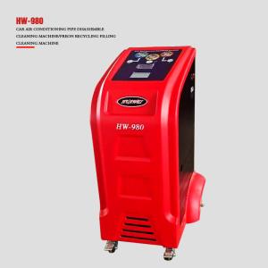 China 750W Car AC Gas Charging Machine Gas Refrigerante R134a HW-980 CE wholesale