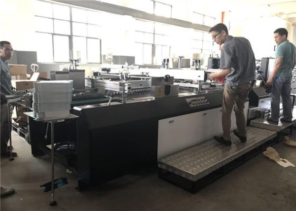 Quality Fully Automatic Window Patching Machine Screen Print Gluing For Paper / Carton Box for sale