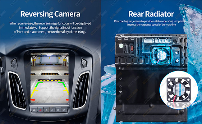 Multimedia Ford Focus 3 Radio 9.7 Inch Tesla Style Android Radio 2011-2019