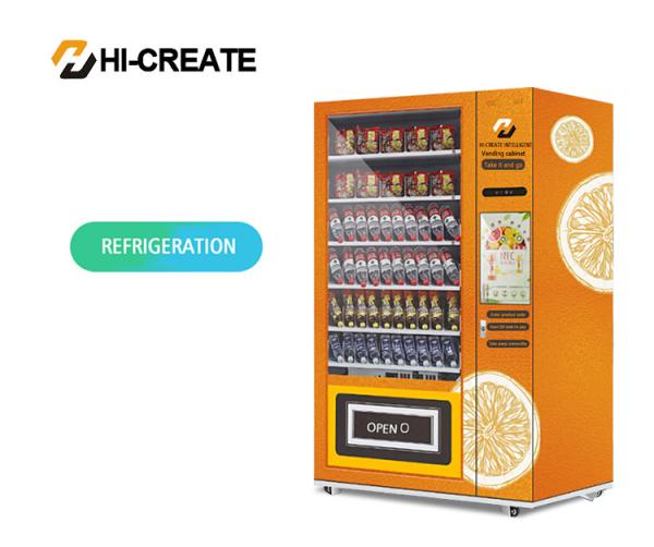 Quality Automatic refrigerator vending machine coffee and tea for sale