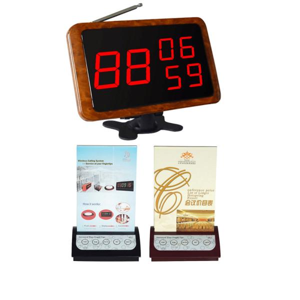 Quality full set of restaurant pagings system call button/display/kitchen callpad/signal repeater for sale