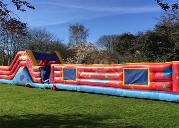 Quality Bunker Train Obstacle Course Jump House Sports Events Portable  Easy Installation for sale