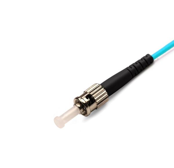 Quality ST UPC To ST UPC Multimode Om3 Fiber Patch Cable , Simplex 3.0mm Lszh Patch Cord for sale