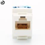 UTP Networking Rj45 Keystone Jack , Module Cat6 Shielded Keystone Jack
