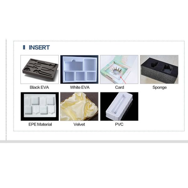 CMYK Offset Cosmetic Packaging Boxes Matte Finishes FSC For Lashes