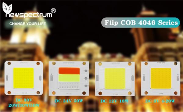 DC Integrated COB LED Module 50W CCT 6000K Led Street Light Module