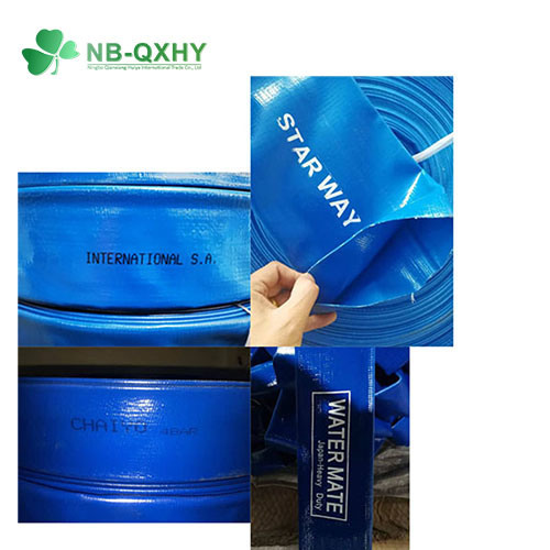 Agriculture Irrigation Industrial PVC Lay Flat Flexible Discharge Water Pump Hose