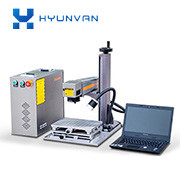 China High Precise Enclosed Fiber Laser Marking Engraving Machine CE Certification wholesale