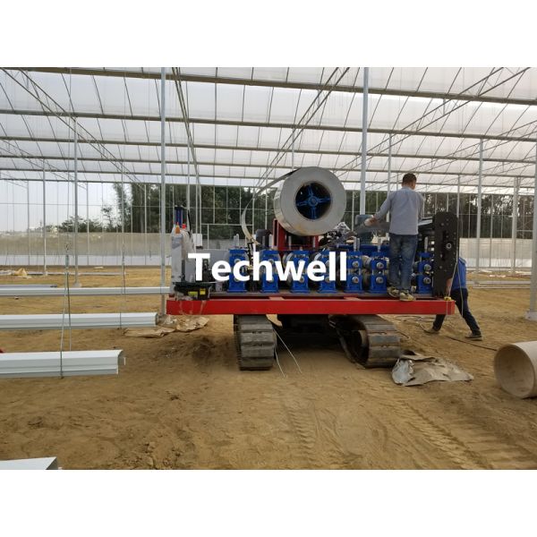 Strawberry Growing Cassette Type Mobile Portable Gutter Making Machines