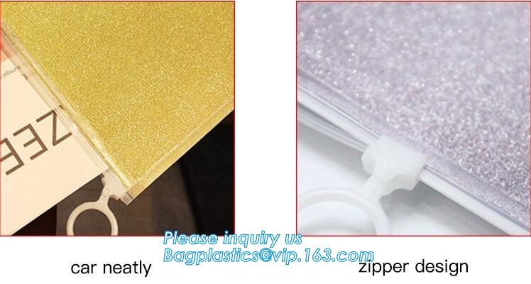 Promotional Low MOQ colorful A5 size matte waterproof mesh PVC file pocket folder/document bag with zipper and custom lo