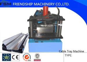 200mm - 950mm Cable Tray Cable Ladder Forming Machine With PLC Control System