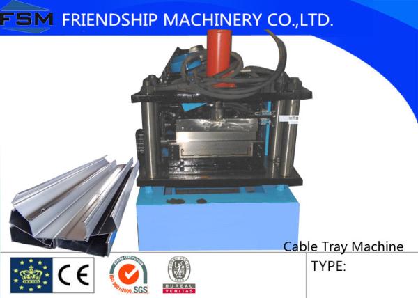 Quality 200mm - 950mm Cable Tray Cable Ladder Forming Machine With PLC Control System for sale