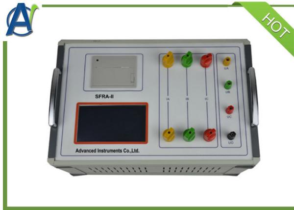 Quality Touch Screen Transformer Test Equipment Sweep Frequency Response Analysis for sale