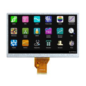 China 9 Inch Color TFT LCD Display 550 Nits Brightness Wide Temperature Range wholesale