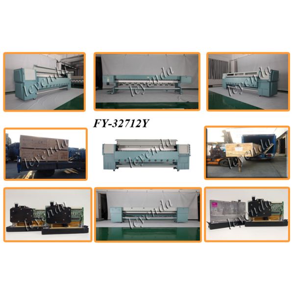 3200mm Infiniti Polyester Color Jet Solvent Printer High Speed USB 2.0 Interface