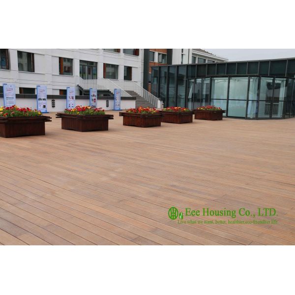 Long Lifetime Terrace Decking, Bamboo Decks For Garden / Balcony, Durable Bamboo Flooring & Decking