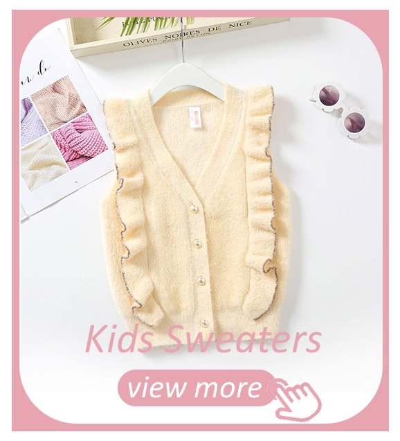 Custom jacquard knitted pattern design pullover Boy & Girl Baby Knit Sweater for Winter