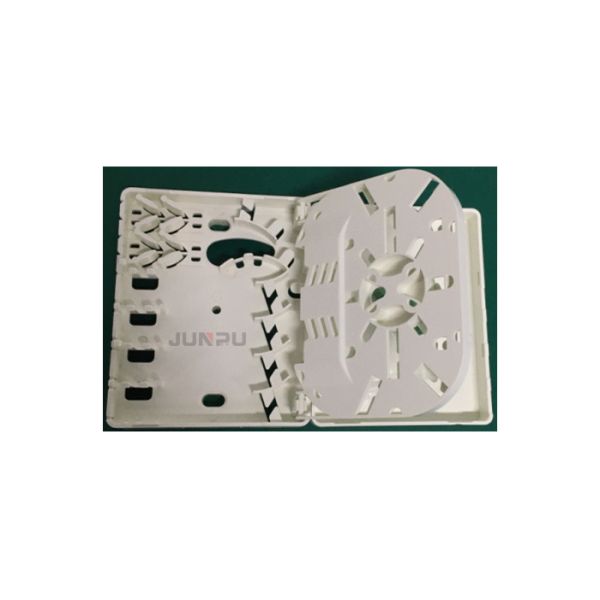 White SC FTTH Fiber Optic Termination Box 4 Core Applied For Indoor Use
