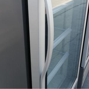 China Commerical Supermarket Glass Door Refrigerator And Freezer Display Cooler Single Glass Door Fridge wholesale