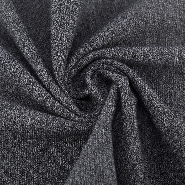 Quality Wear Resistant Solid Knit Jacquard Fabric 165g Yarn Dyed Material For Polo Shirt for sale