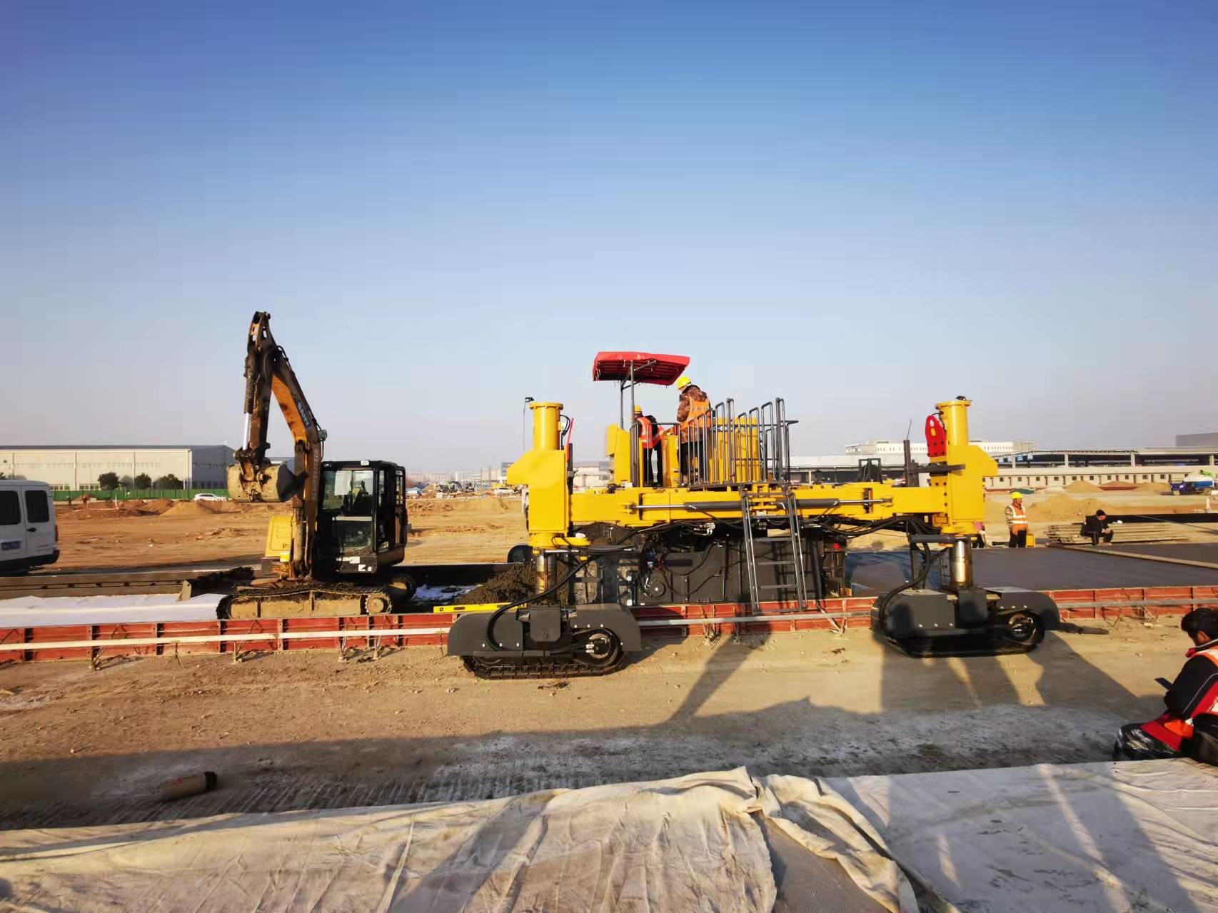 Airport Construction Concrete Slipform Paver SMC-6600 Slip Form Paver