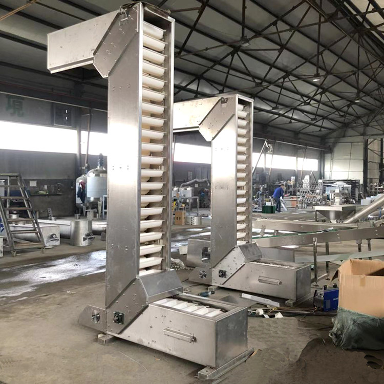 Vertical Z Type Chain Ss304 Continuous Bucket Elevator Machine For Industrial