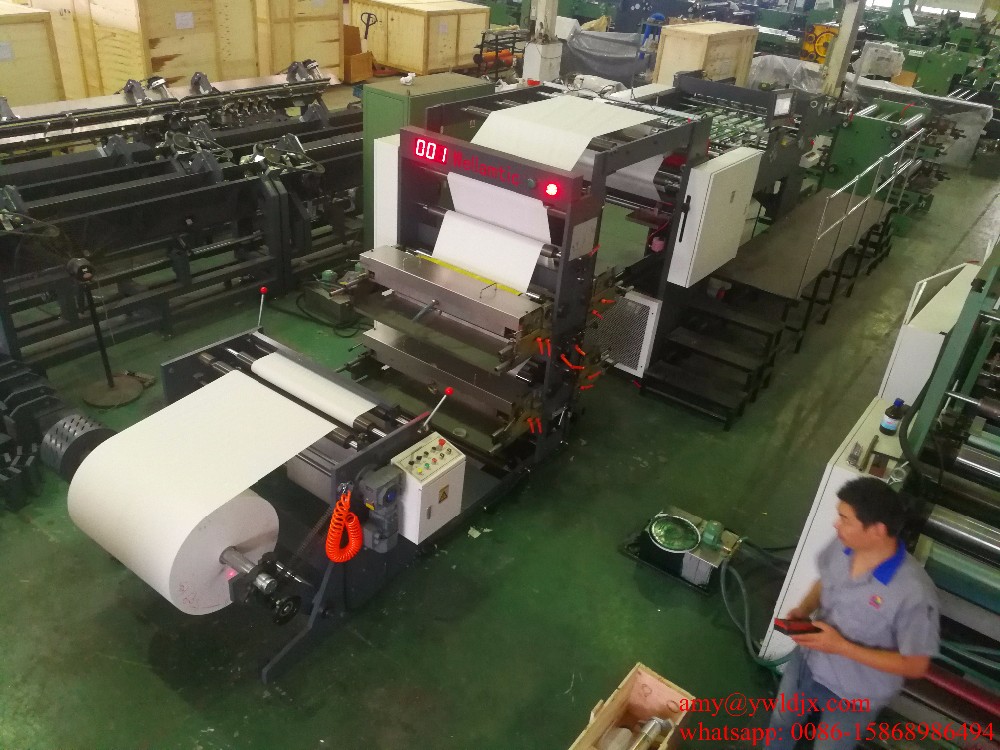 Compact and User-Friendly Flexographic Printing Machine for Exercise Book