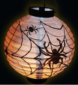 Battery paper lanterns paper lantern Solar lantern Different printing according to your request