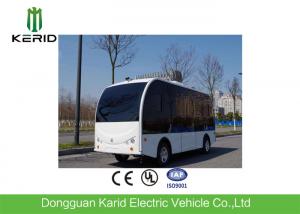 China 12 Seats Autonomous Shuttle Bus , City Self Driving Bus With Satellite Mapped Route wholesale
