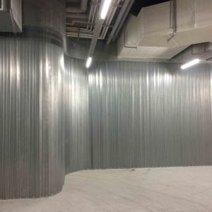 Galvanized Steel Sliding Folding Shutter Any RAl Color ISO9001 Certification