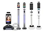 EU Health QR Code Scanner Smart Pass 8" Thermometer Mask Detection Face