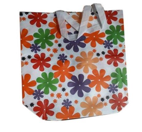 Quality Polypropylene Loop Handle Plastic Bags Screen Printing LDPE Shopping Packaging Bag for sale
